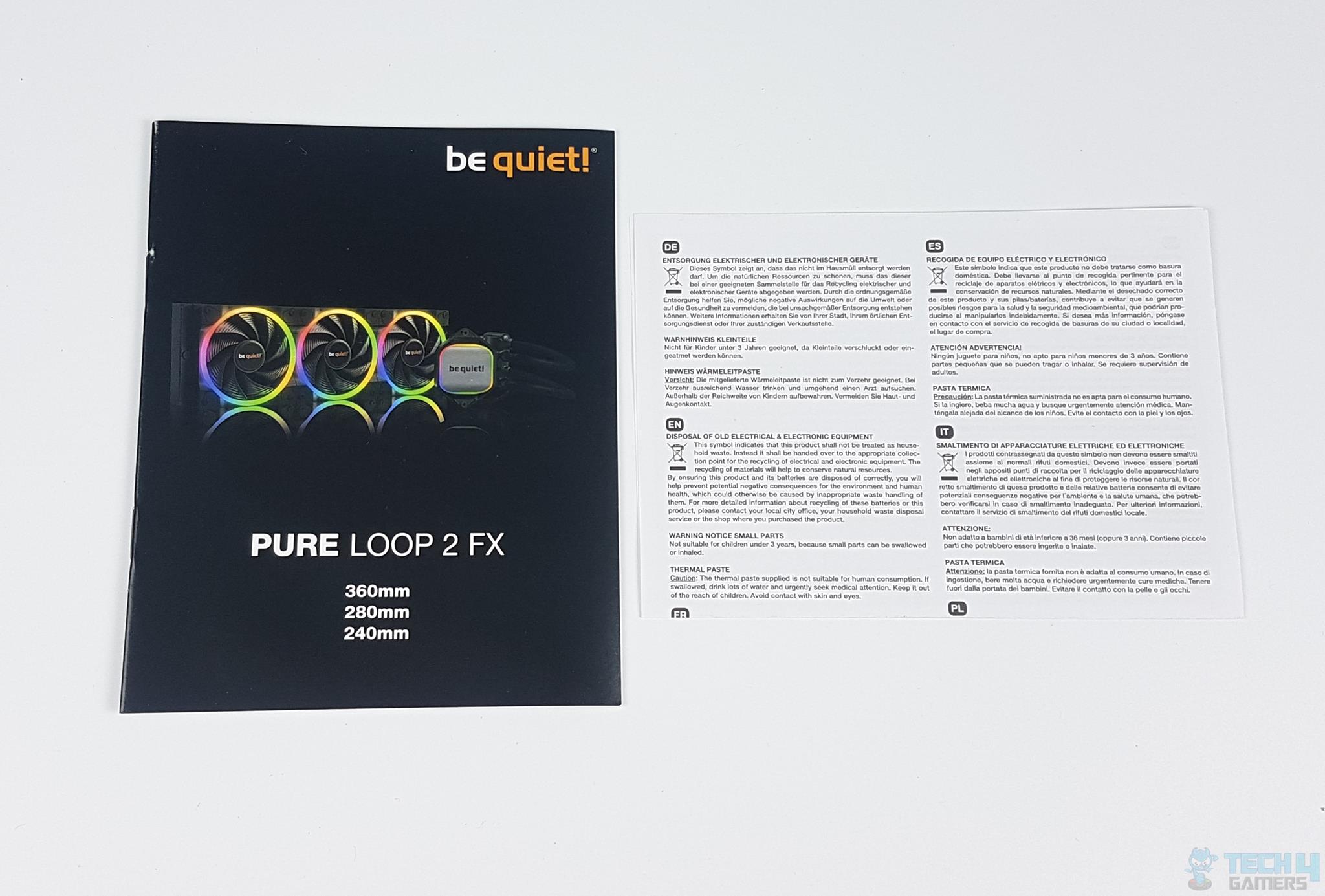 be quiet! Pure Loop FX 2 360 Liquid Cooler — User Guide