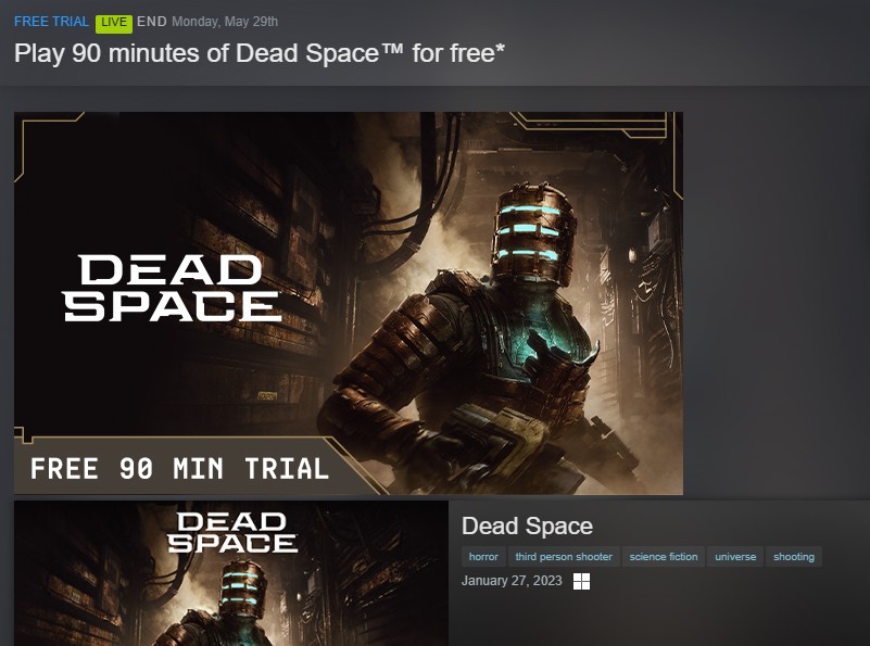 Dead Space Steam