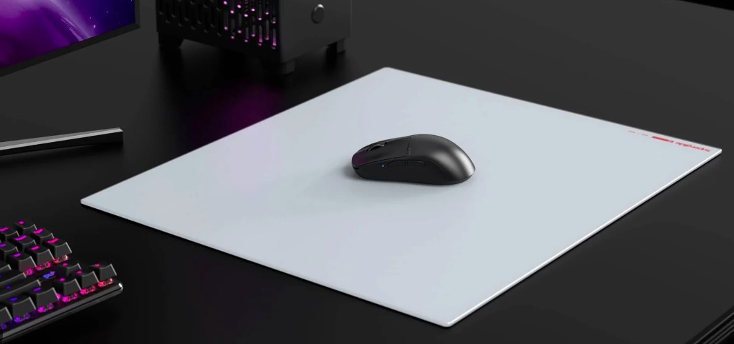 how to clean glass mousepad