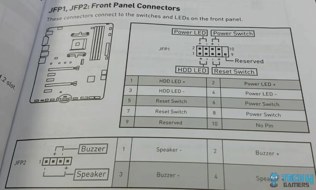 Motherboard Power Switch Pins How To Connect Them