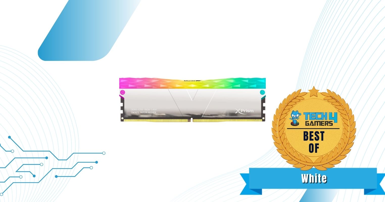 V-Color Manta XPrism RGB DDR5 RAM - Best White DDR5 RAM