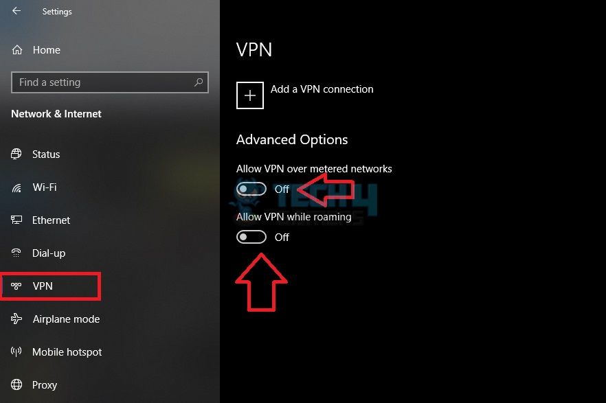 VPN connections in windows 11