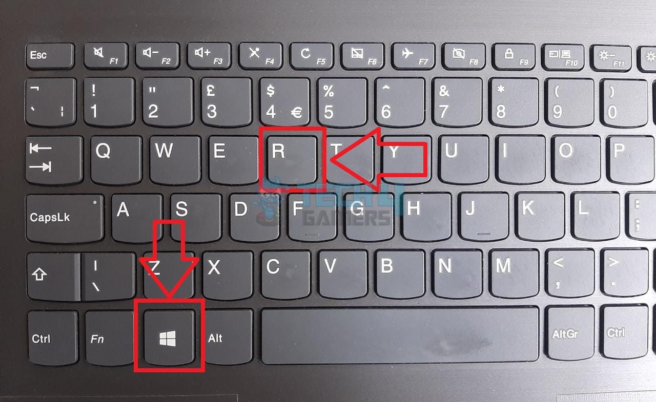 Windows+R Keys