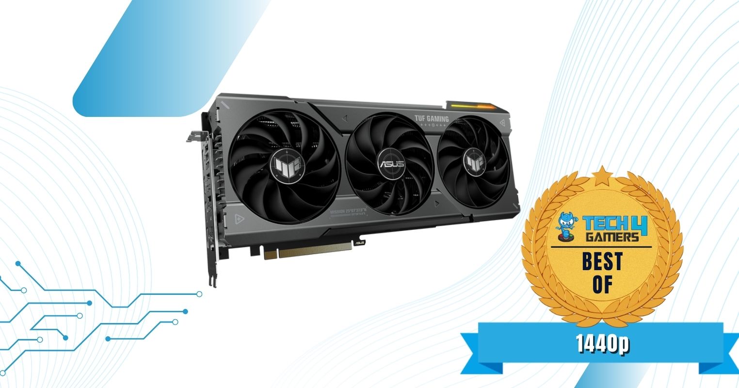 Best 1440p Gaming GPU For Ryzen 7 7800X3D - Asus TUF GAMING OC GeForce RTX 4070 Ti