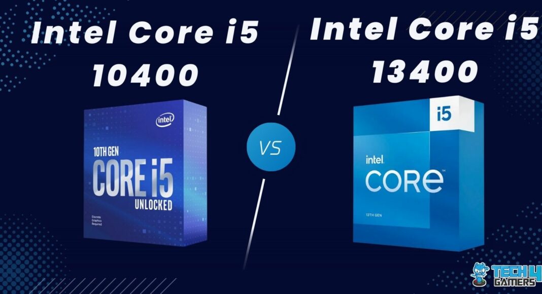 Core i5 10400 vs Core i5 13400