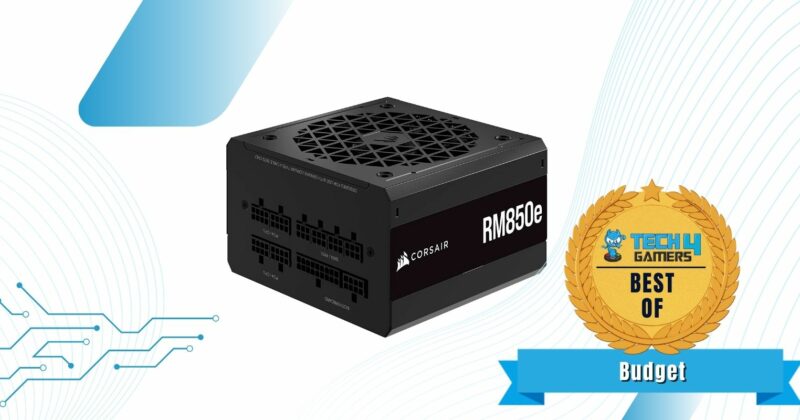 Corsair RM850e - Best budget psu for RX 7900 XTX