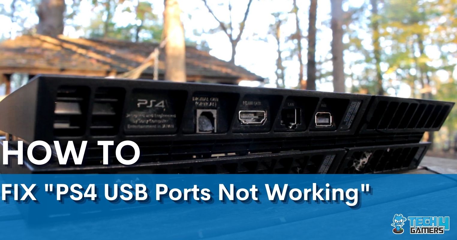 Tilfredsstille ekstra Kan ignoreres 6 Ways To Fix PS4 USB Ports Not Working - Tech4Gamers