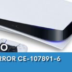 PS5 Error CE-107891-6