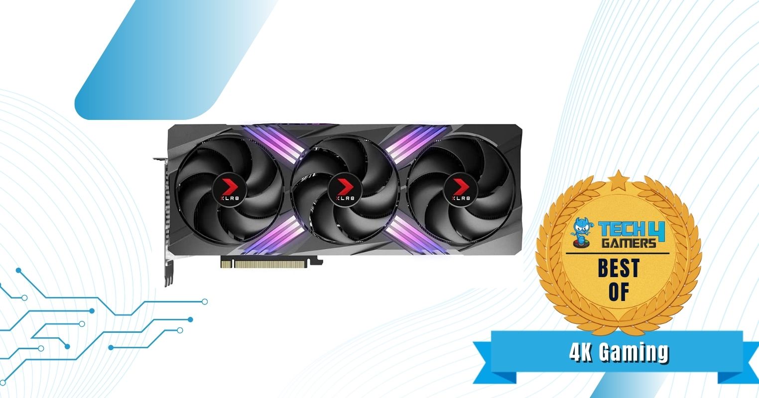 PNY GeForce RTX 4080 16GB XLR8 Gaming VERTO EPIC-X - best 4k gpu for i5-13600K