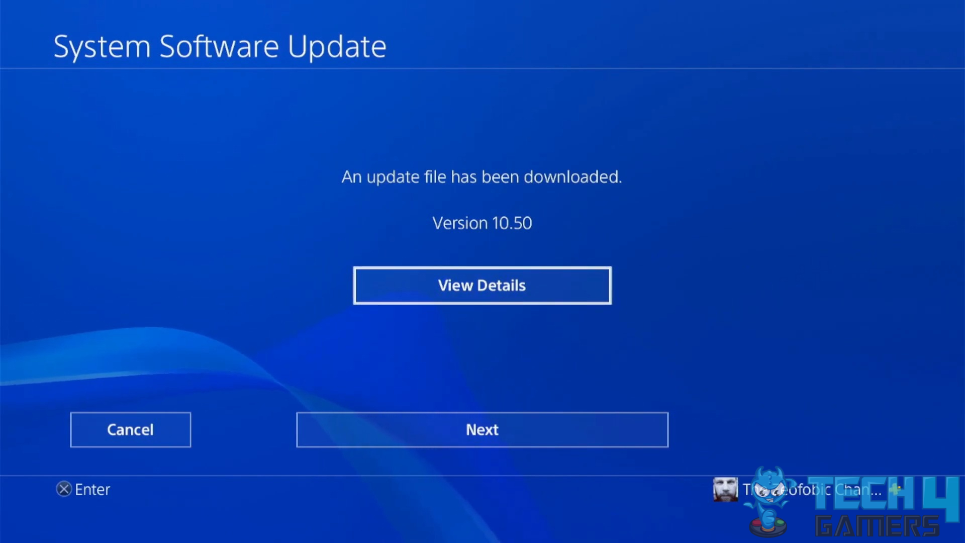 System Software update