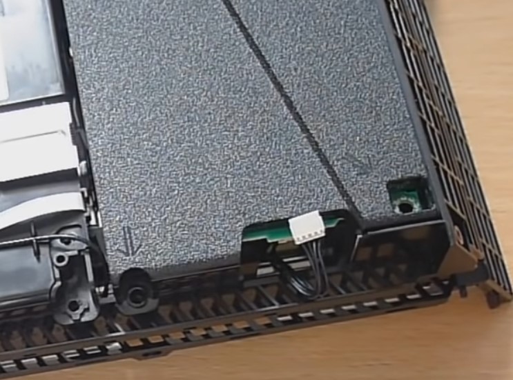 Unplugging the power supply
