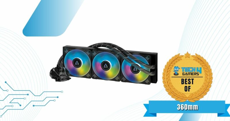 Best 360mm AIO Cooler For Ryzen 7 7700X - ARCTIC Liquid Freezer II 360 A-RGB