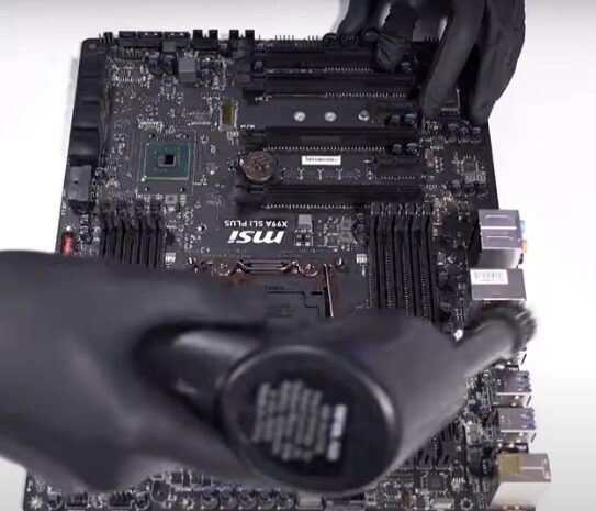 Cleaning Motherboard