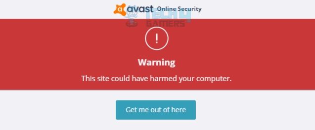 "This Site May Have Harmed Your Computer"