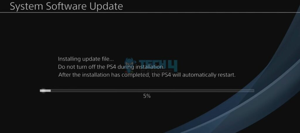 playstation 4 update 11.00 usb