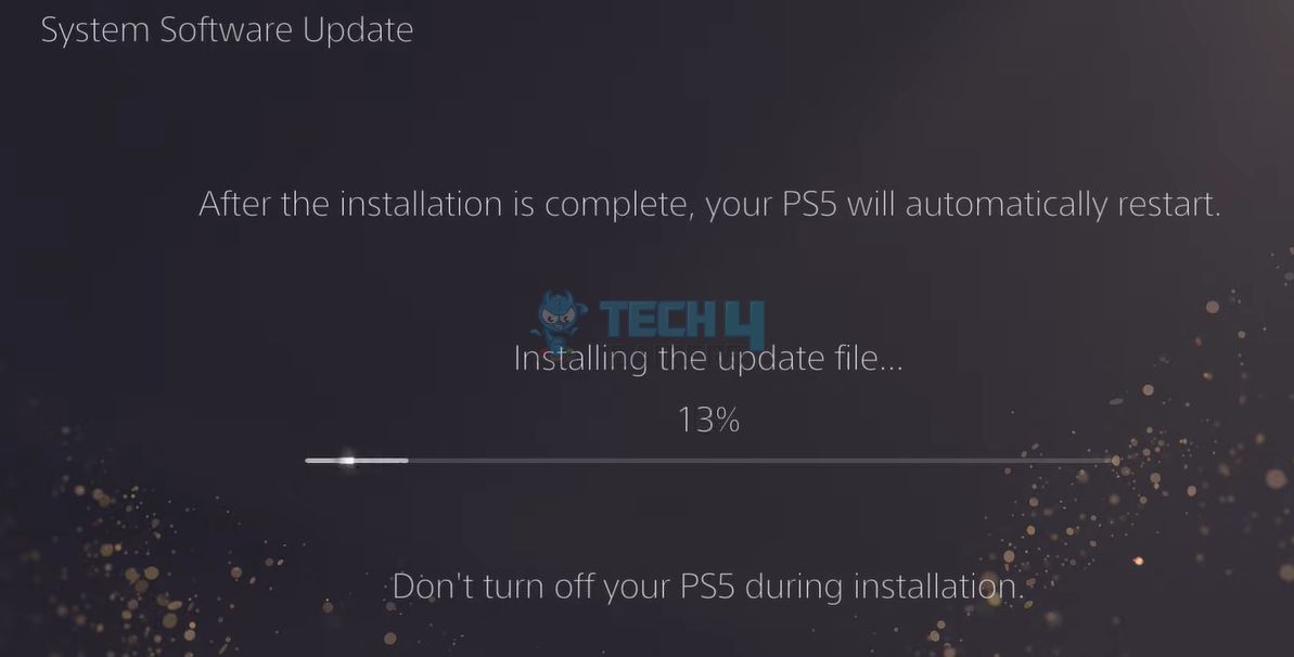 Installing Update File