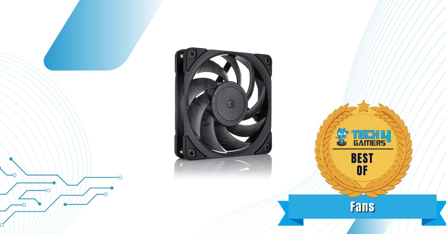 Noctua NF-A12x25 PWM Chromax Black - Best Fans For Water Cooling Radiator