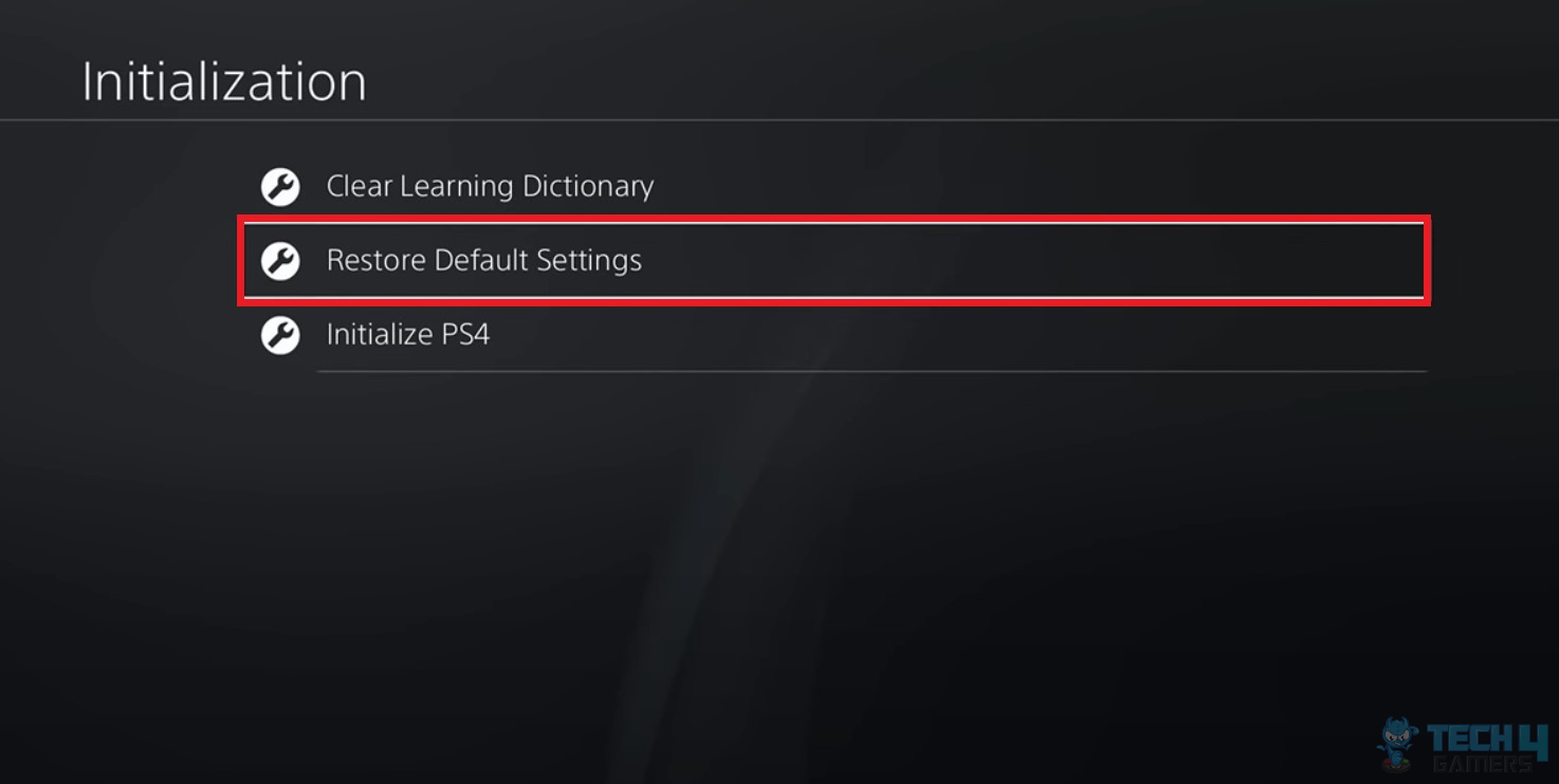 Settings default c