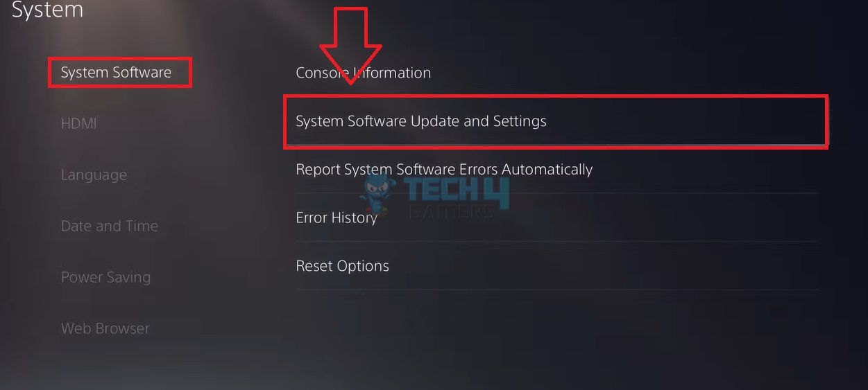 Update Settings