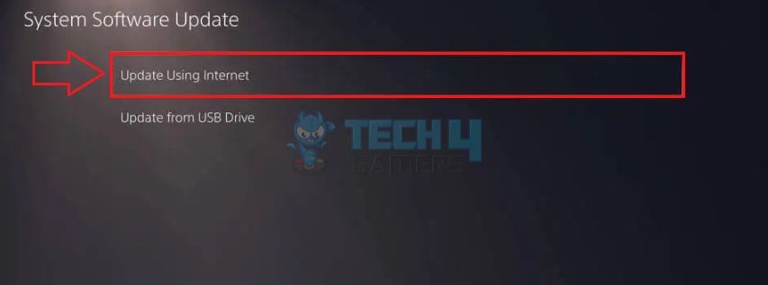 Update With Internet
