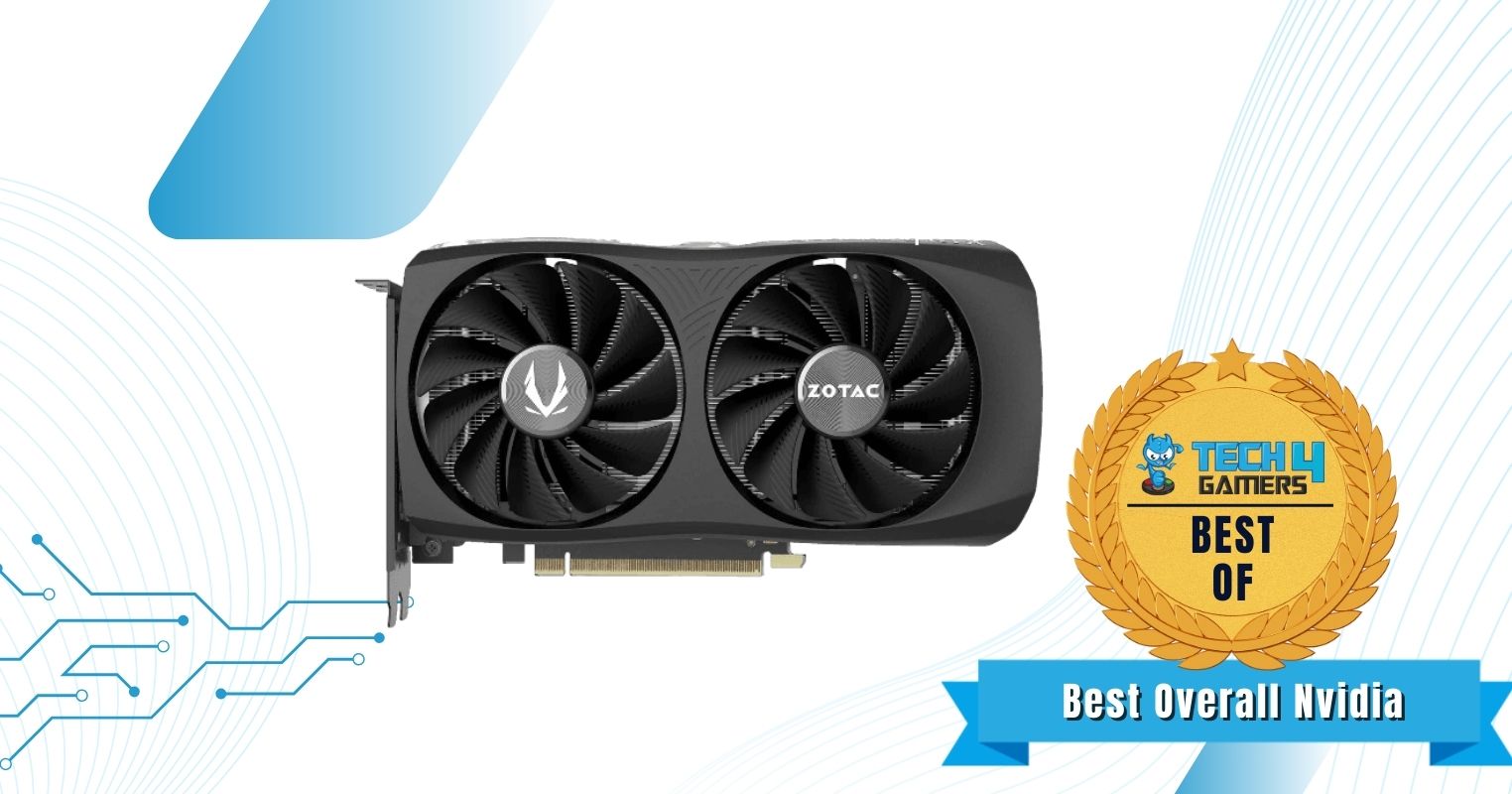 Zotac Gaming RTX 3060 8GB Twin Edge OC - Best Overall NVIDIA Graphics Card for 1080p