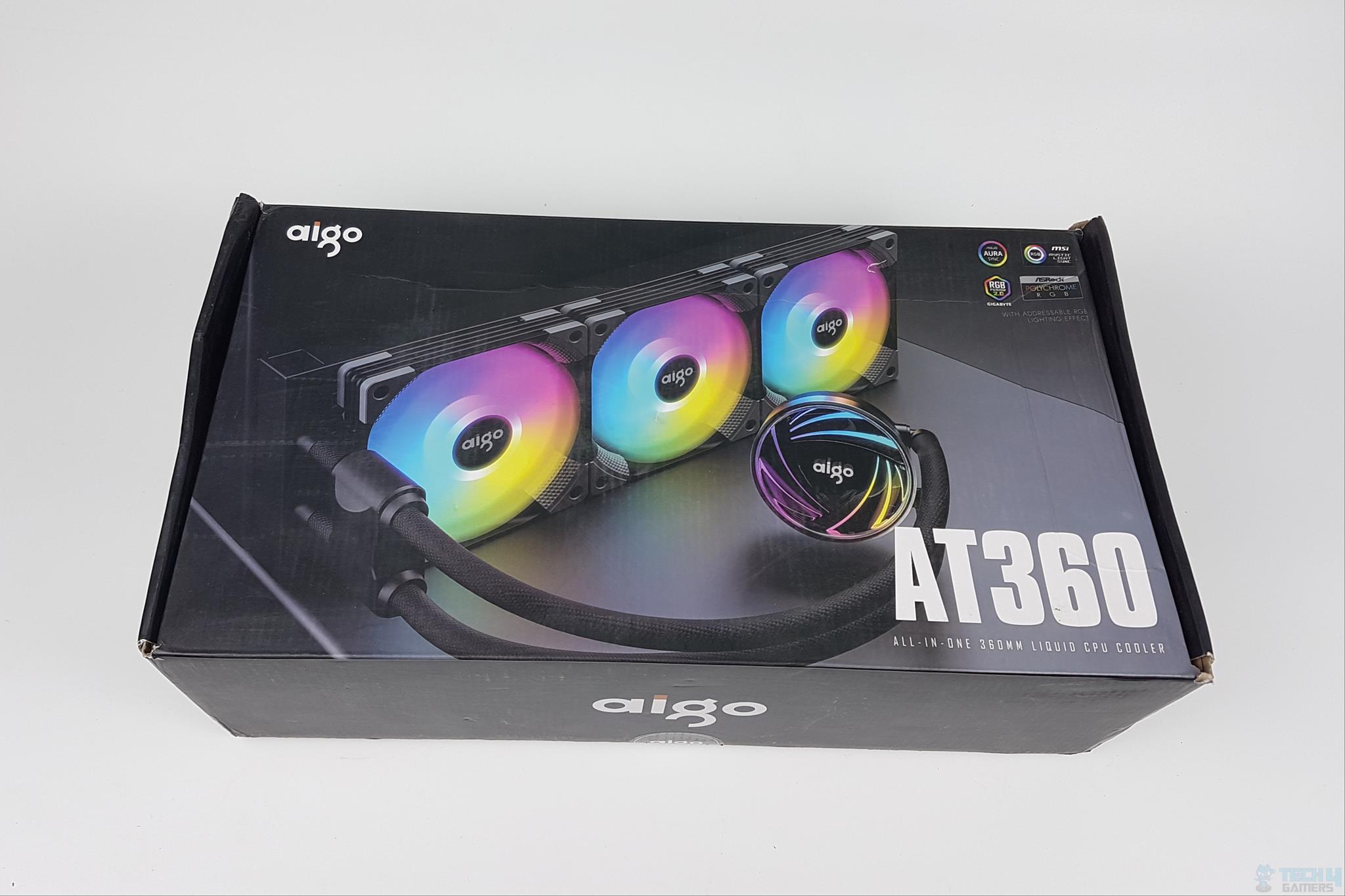 AIGO AT360 CPU Cooler — Packing Box 1