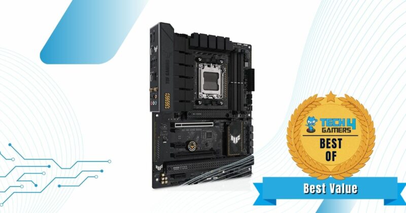 ASUS TUF Gaming B650-PLUS WiFi - Best Value AM5 Motherboard