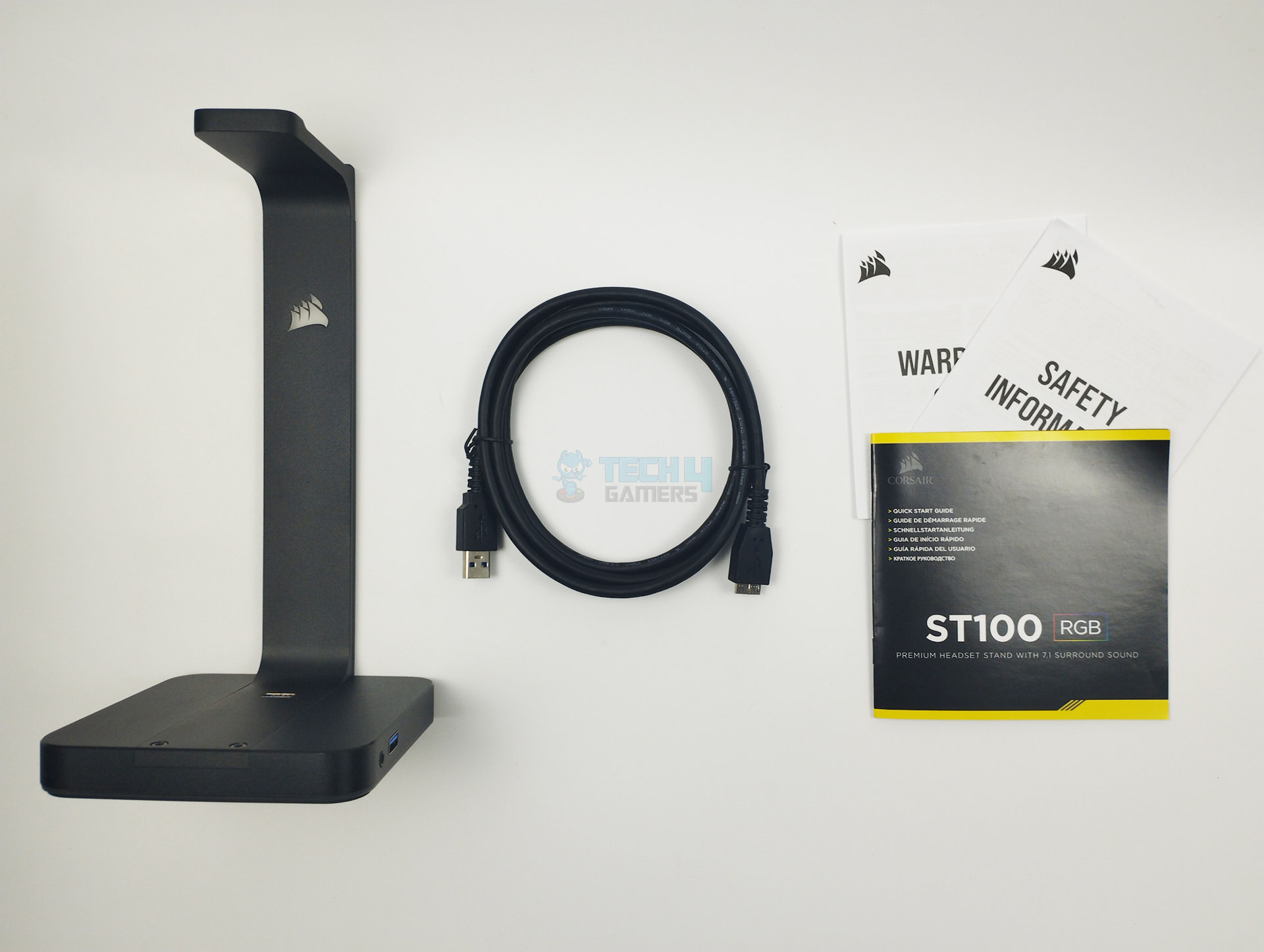 Corsair headset discount stand st100 rgb