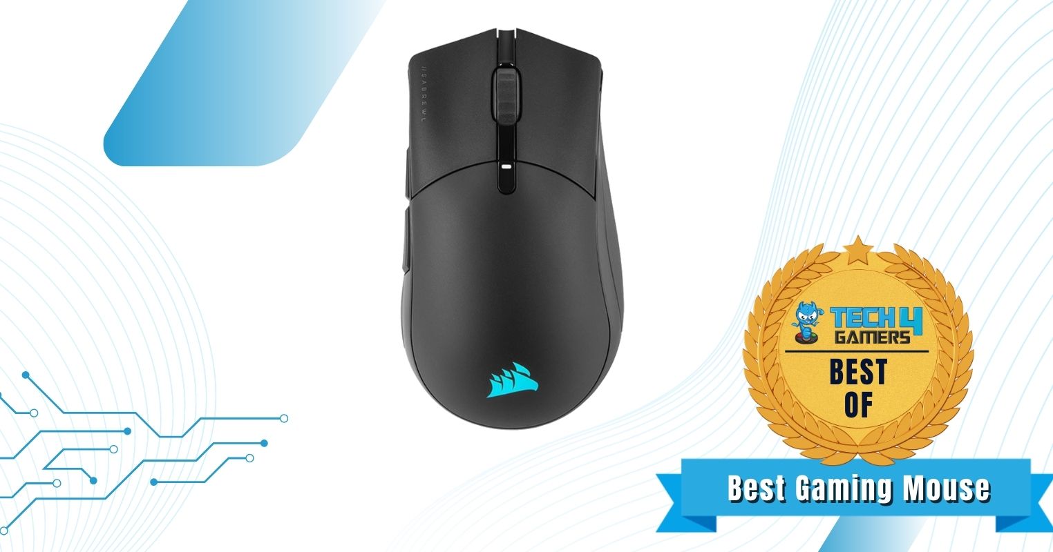 Best Gaming Mouse For Graphic Designers - Corsair Sabre RGB Pro Wireless