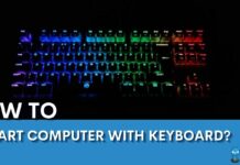 How to restart computer with keyboard?