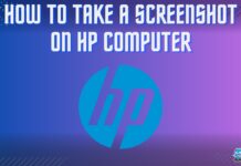 How to take screenshot on HP Computer