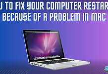 How to Fix Your COMPUTER RESTARTED BECAUSE OF A PROBLEM IN MAC