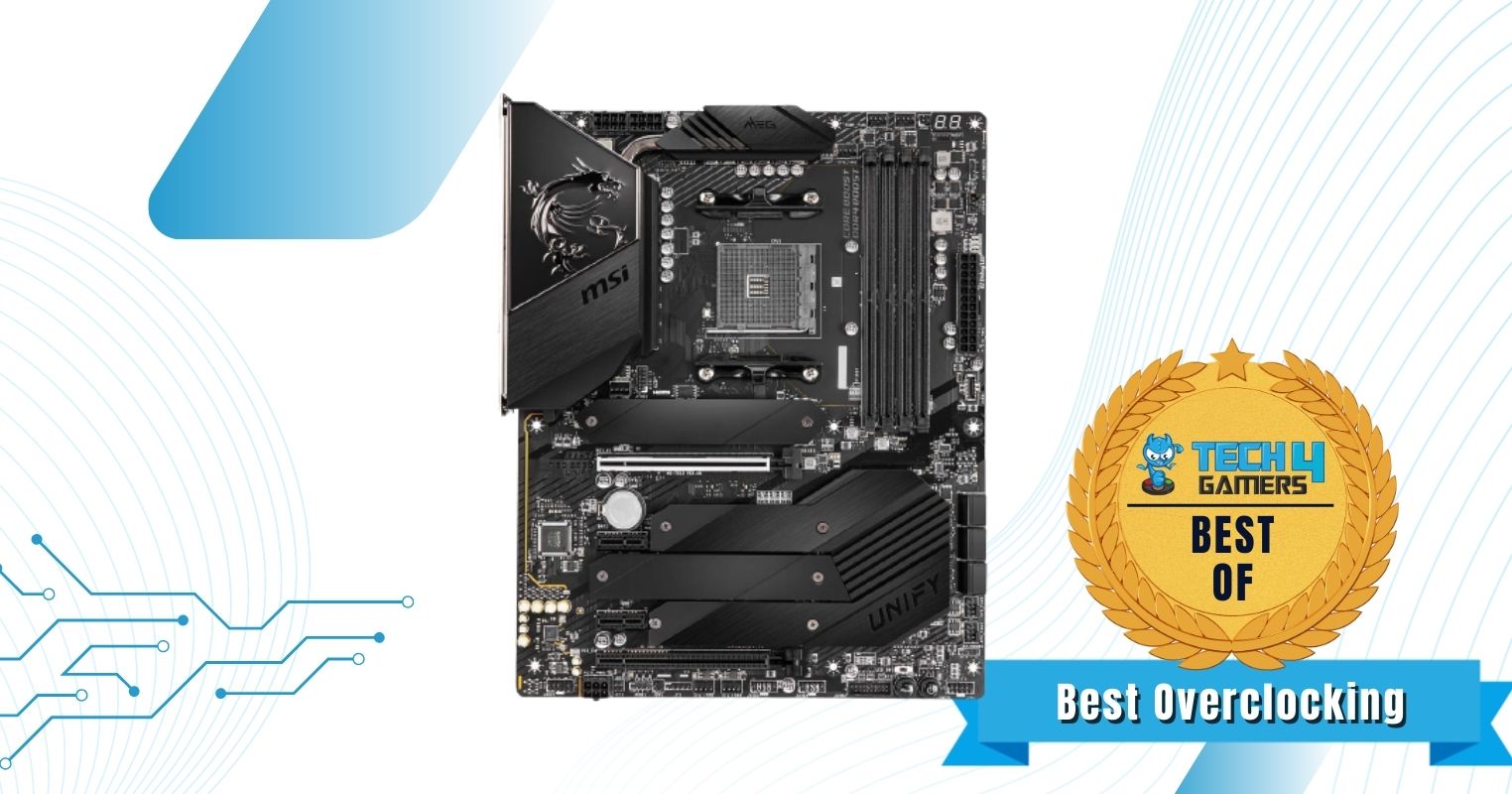 MSI MEG B550 Unify Gaming Motherboard - Best Overclocking Motherboard For Ryzen 5 5600X3D
