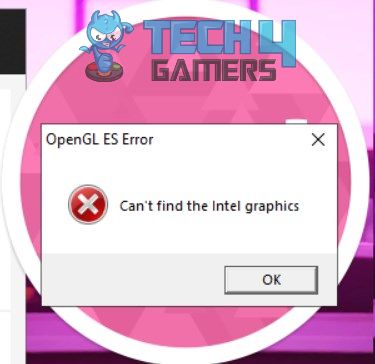 Osu Can't Find The Intel Graphics