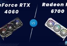 RTX 4060 VS RX 6700