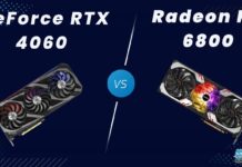 RTX 4060 VS RX 6800