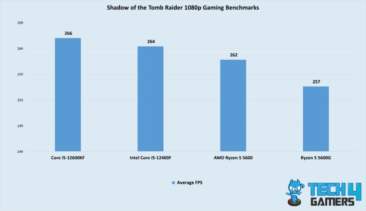 Shadow of the Tomb Raider 1080p Gaming Benchmarks
