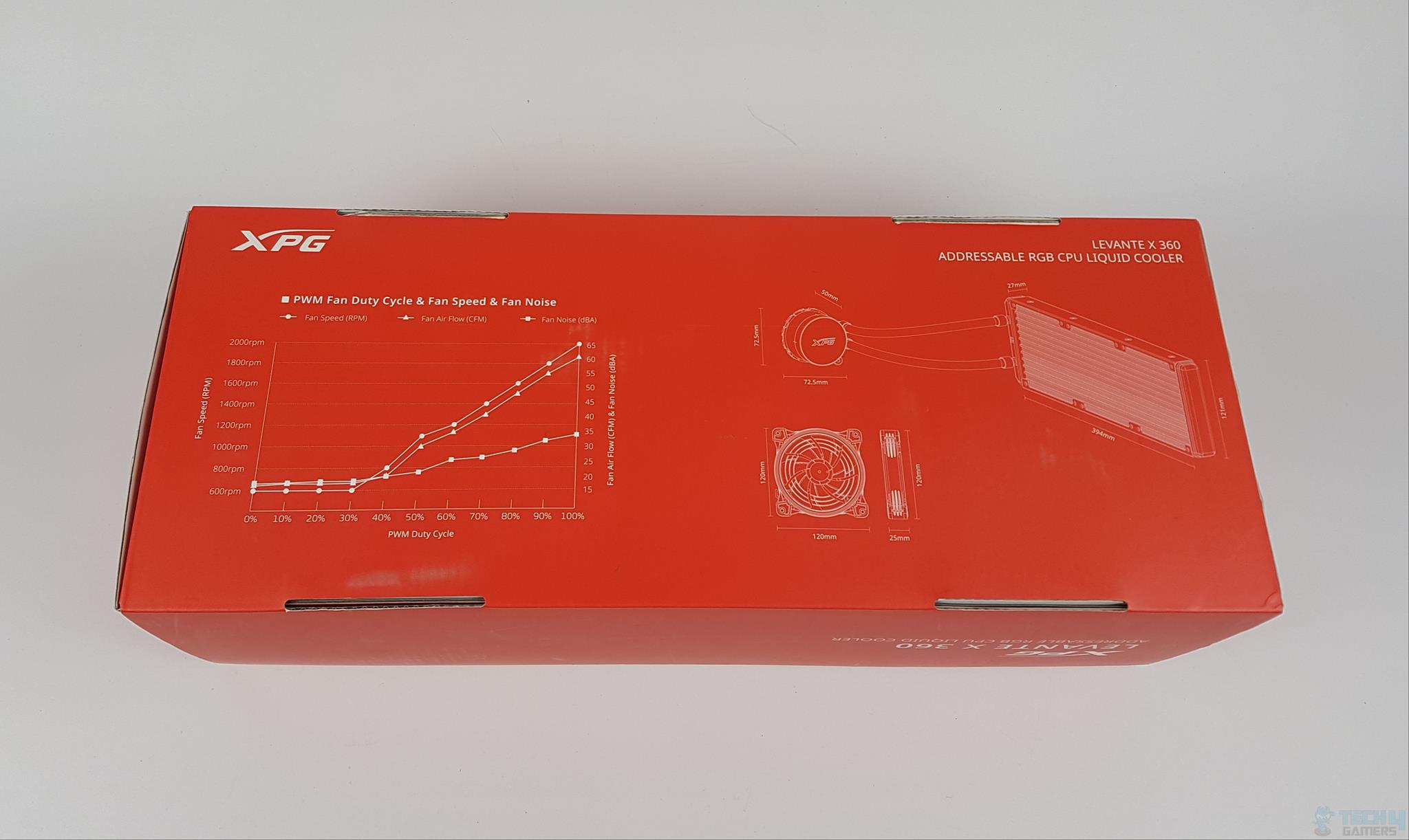 XPG Levante X 360 Liquid Cooler — Packing Box 2