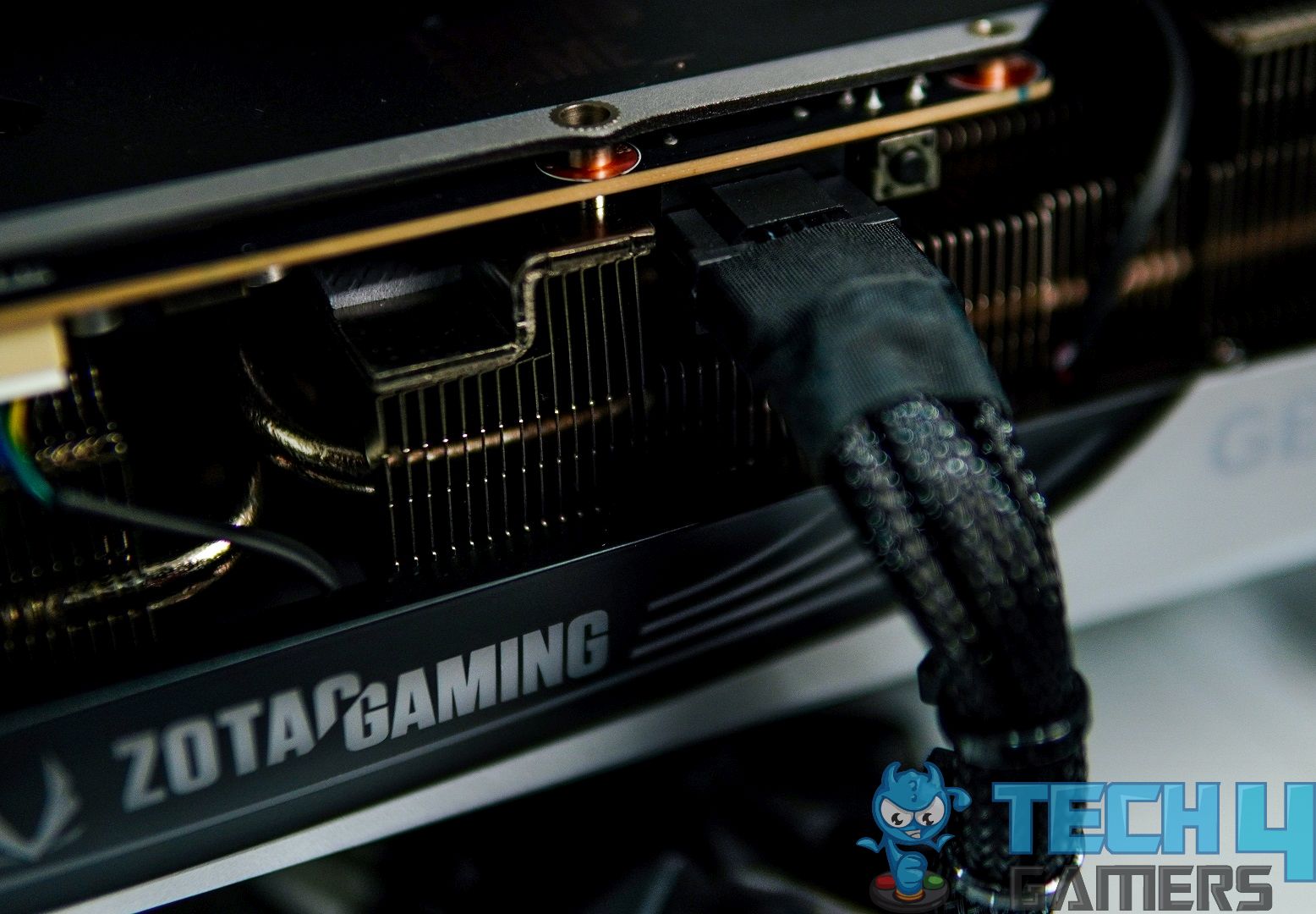 ZOTAC GeForce RTX 4090 Trinity OC 12-Pin Connector (Image By Tech4Gamers)