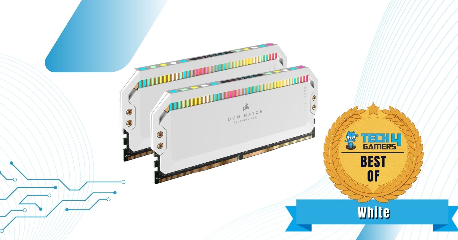 Best White RAM For Ryzen 5 5600X - Corsair Dominator Platinum RGB