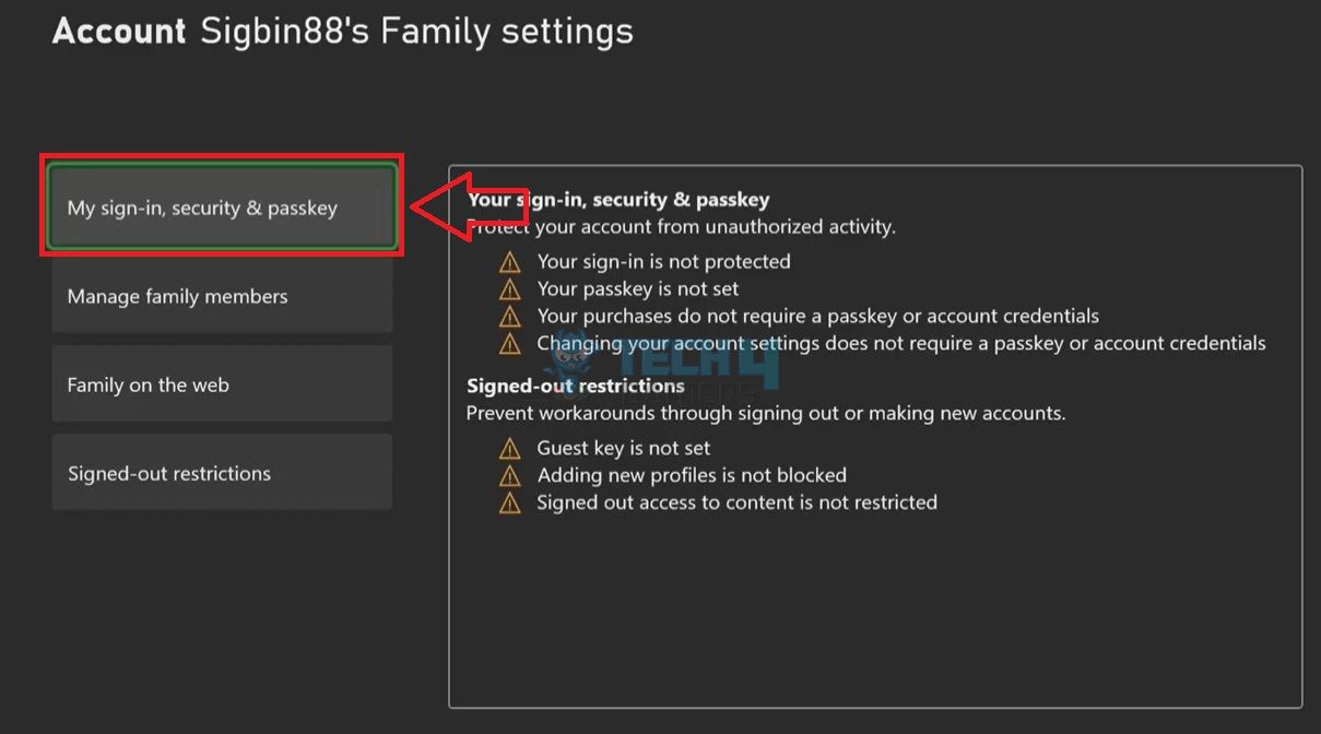 Security Options