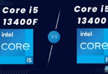 Core i5 13400F Vs Core i5 13400