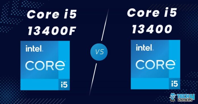 Core i5 13400F Vs Core i5 13400