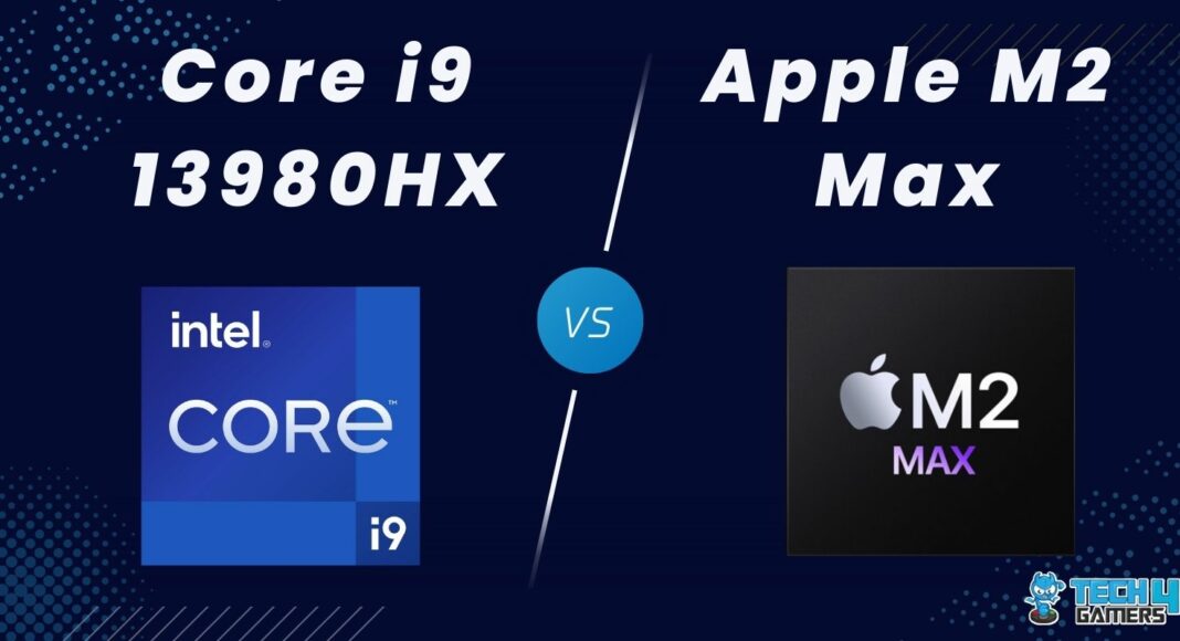 Core i9 13980HX Vs Apple M2 Max