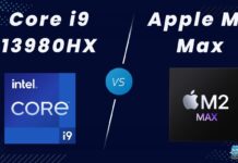 Core i9 13980HX Vs Apple M2 Max