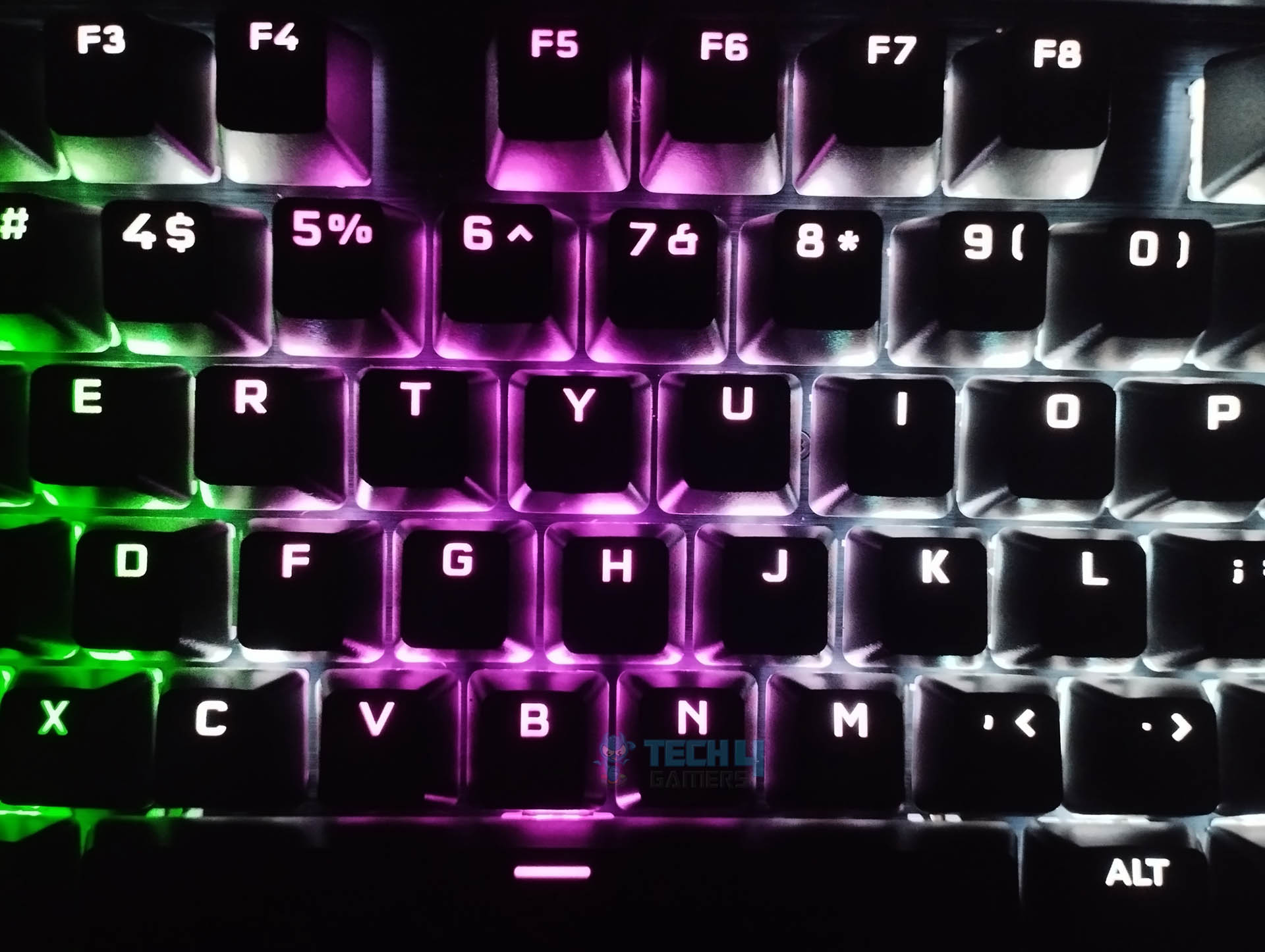 Corsair K100 RGB - Backlight Clarity