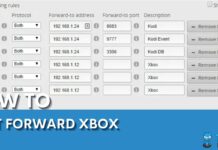 HOW TO port forward xbox