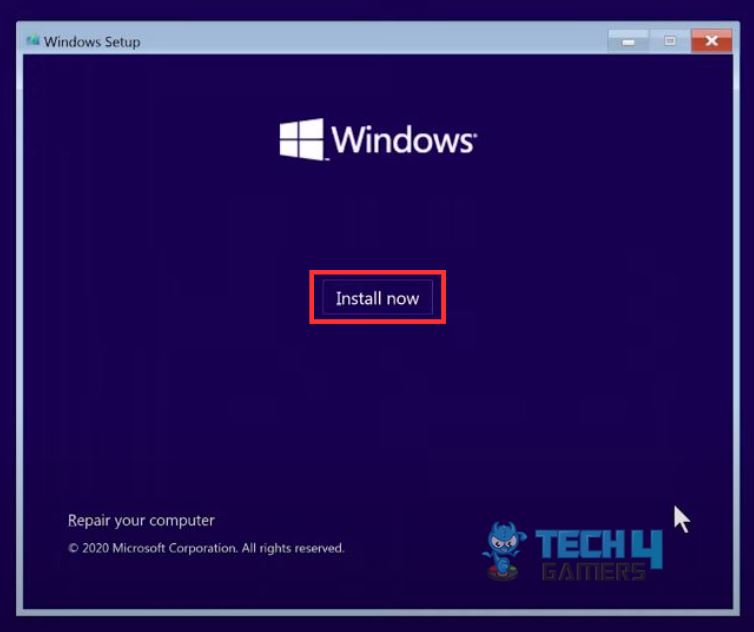 Install Now