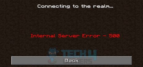 Minecraft Server Error