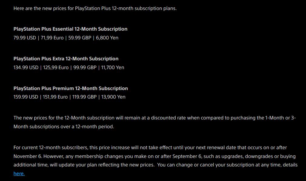 Sony Raises Price of PlayStation Plus 12-Month Subscriptions Across All  Tiers - IGN